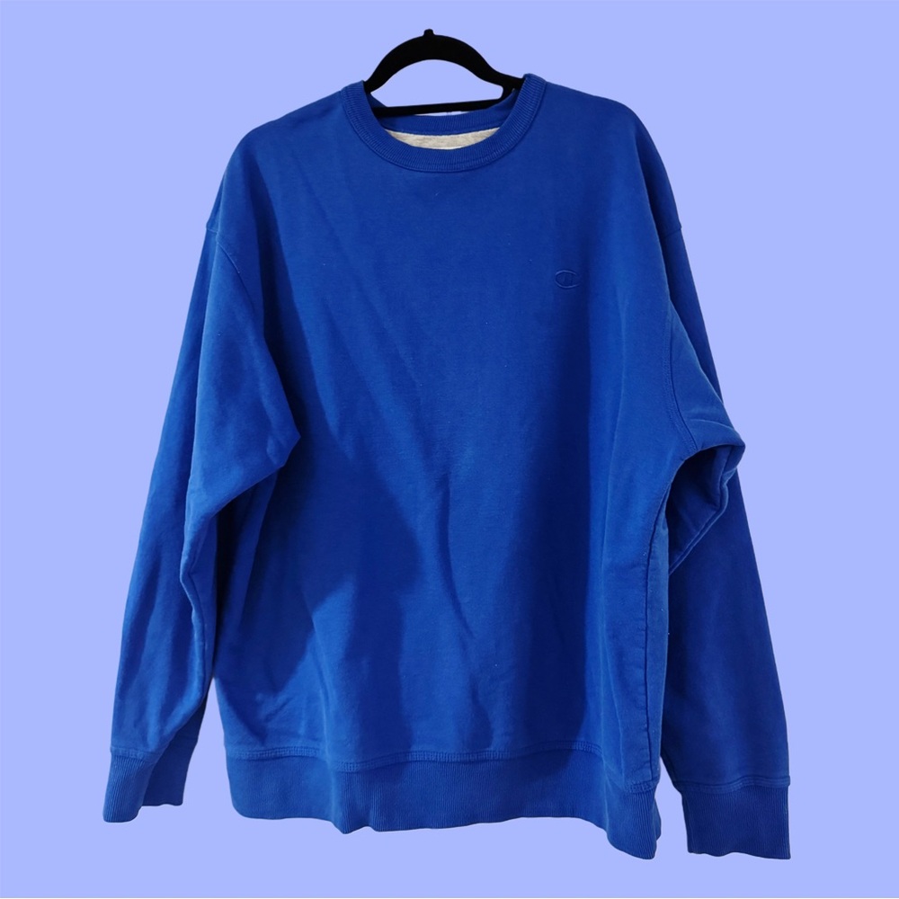 Champion Royal Blue Crewneck Sweatshirt